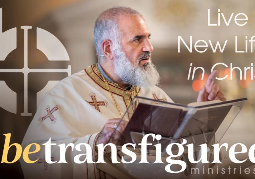 A priest delivering a sermon during a religious service, holding a book.