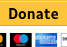 Donate button with credit card logos.
