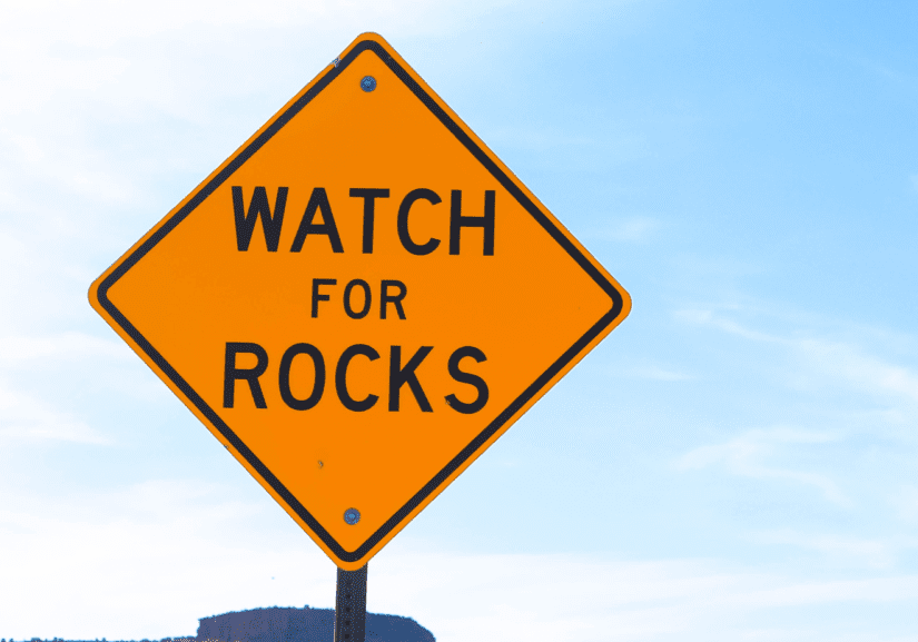 watch for rocks